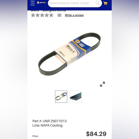 Brand new Dodge belt - Picture 2 of 3